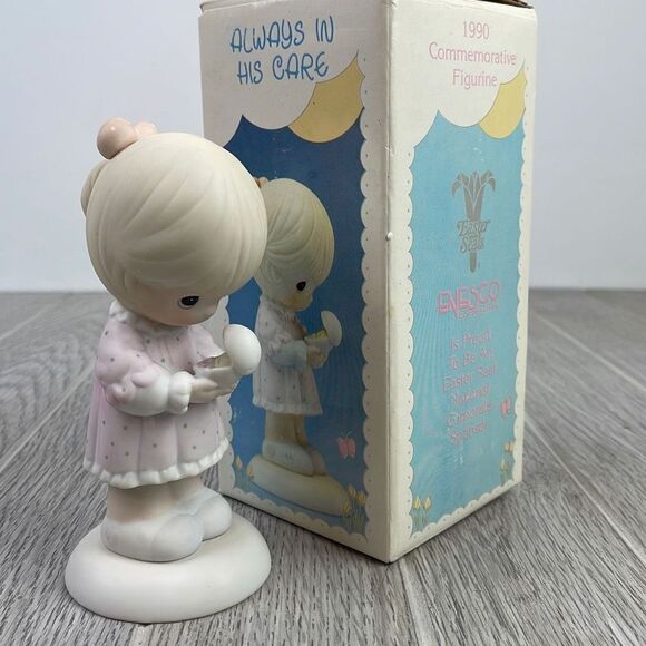Precious Moments Always In His Care 1990 Commemorative Figurine - Picture 5 of 7
